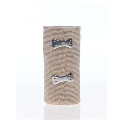 Bandage Sure-Wrap 4"x5yd Compression Elastic Clip Closure Beige LF NS 50/Ca - Surgical Supplies NY